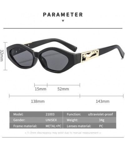 Retro Men and Women Fashion Sunglasses Outdoor Vacation (Color : A, Size : Medium) Medium A $15.58 Designer