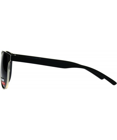 Mens Fashion Sunglasses Stylish Designer Fashion Shades UV 400 Silver, Black $7.98 Square