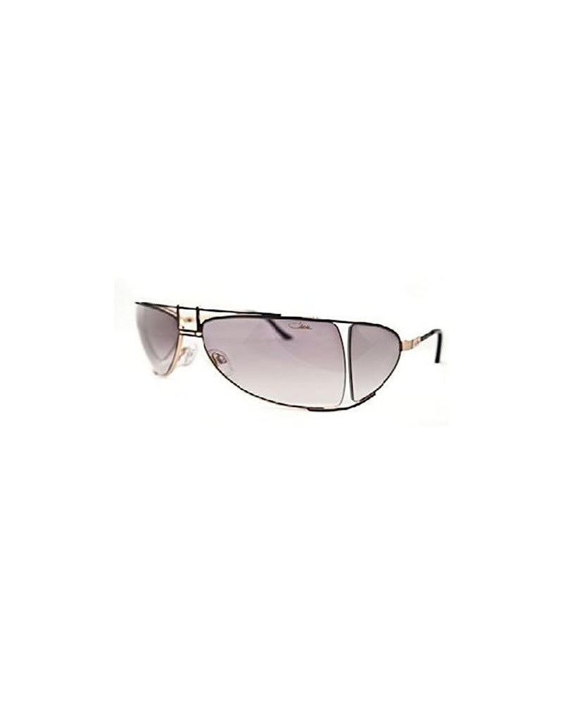 Women's 9036 Sunglasses Black & Gold Frame/Grey Gradient Lens $196.99 Designer