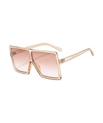 Oversized Sunglasses w/Case Pop Champagne $6.72 Oversized