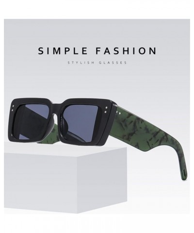 Outdoor Vacation Trendy Driving Sunglasses for Men and Women (Color : H, Size : 1) 1 G $16.23 Wayfarer