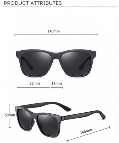 Polarized Retro Outdoor Driving Sunglasses Sunglasses Womens (Color : Grey, Size : Medium) Medium C $16.02 Designer