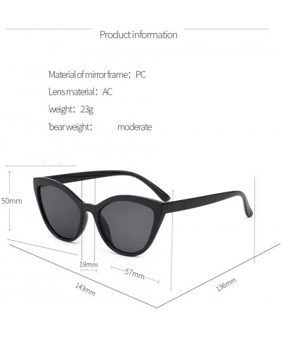 Triangle Jelly Color Sunglasses for Men and Women Outdoor Vacation Fashion Sunglasses (Color : G, Size : 1) 1 B $16.79 Designer