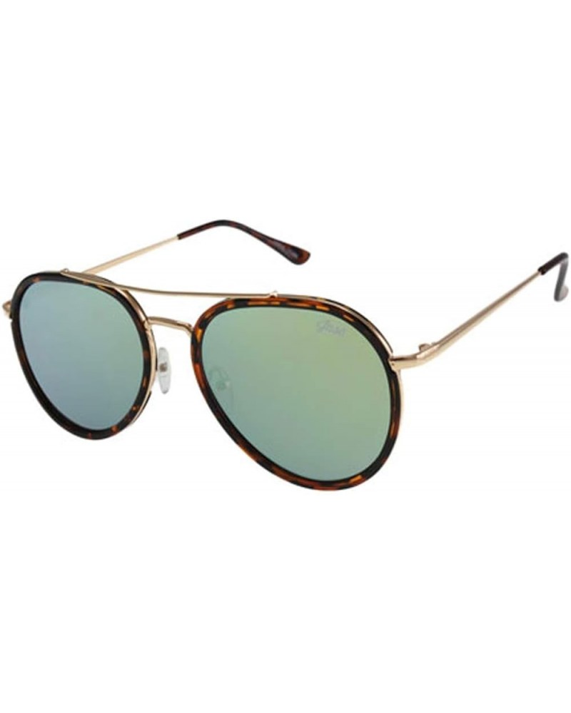 New York Stark Aviator Sunglasses Havana $15.00 Aviator