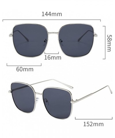 Men's Retro Trendy Metal Sunglasses, Outdoor Holiday Beach Driving Sports Sunglasses (Color : B, Size : 1) 1 E $15.33 Sport