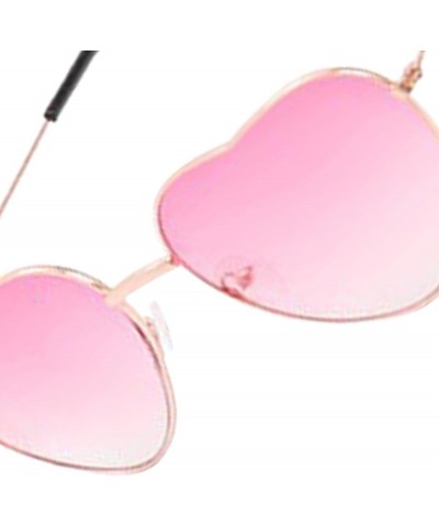 Love Heart Shaped Sunglasses Women UVA Uvb Shades Eyewear Pink $6.47 Sport