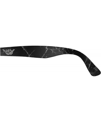 Shaka's Hawaii- Customizable Arms for Shaka's Sunglasses Marble Black $24.00 Aviator