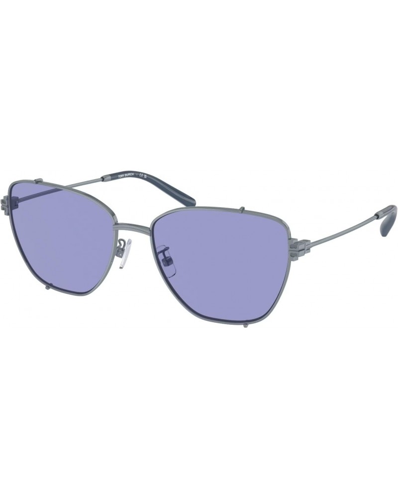 Sunglasses TY 6105 335476 Azure Dark Violet $35.19 Designer