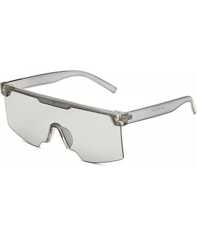 Large Frame Outdoor Sunglasses for Men and Women (Color : B, Size : Medium) Medium F $17.50 Designer