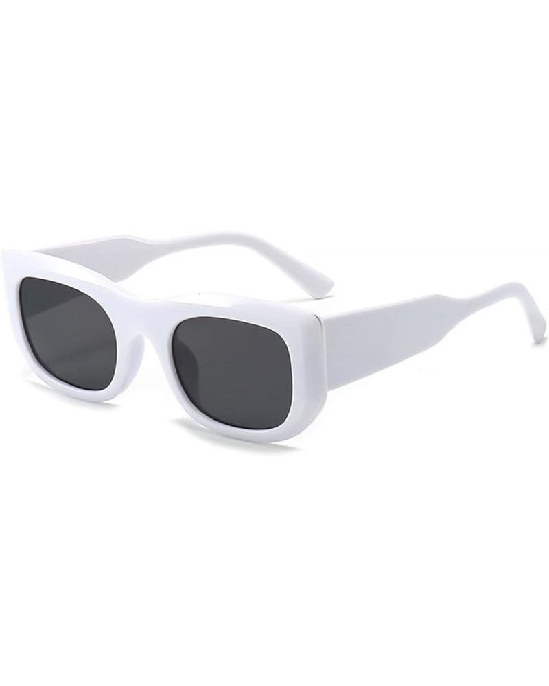 Retro Square Outdoor Vacation Driving Decorative Sunglasses (Color : H, Size : 1) 1 B $14.75 Designer