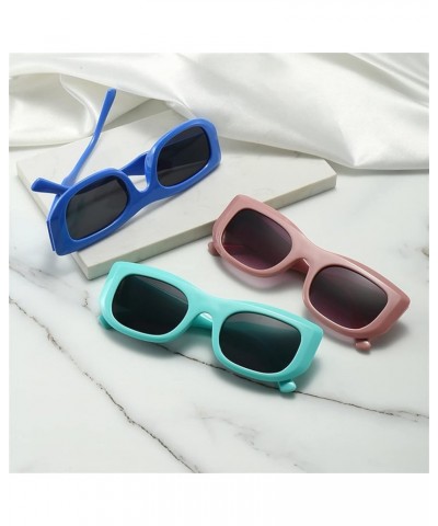 Retro Square Outdoor Vacation Driving Decorative Sunglasses (Color : H, Size : 1) 1 B $14.75 Designer