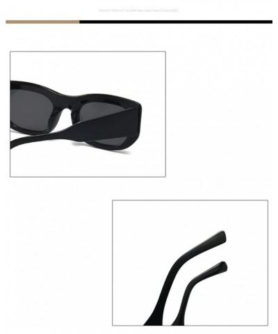 Retro Square Outdoor Vacation Driving Decorative Sunglasses (Color : H, Size : 1) 1 B $14.75 Designer