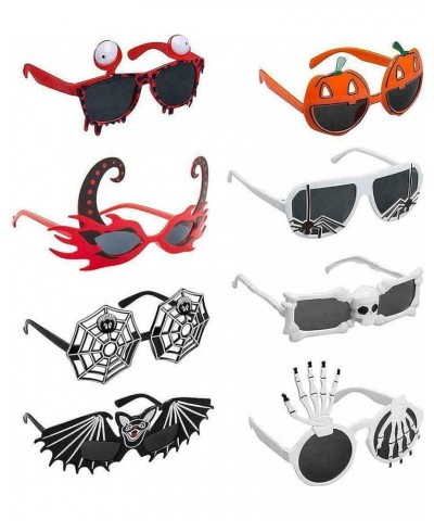 Halloween Glasses Masquerade Party Funny Eyewear Pumpkin Skull Scary Accessories (B) I $7.40 Designer