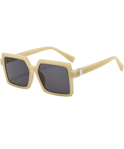 Men and women retro outdoor large frame fashion decorative sunglasses A $17.02 Designer