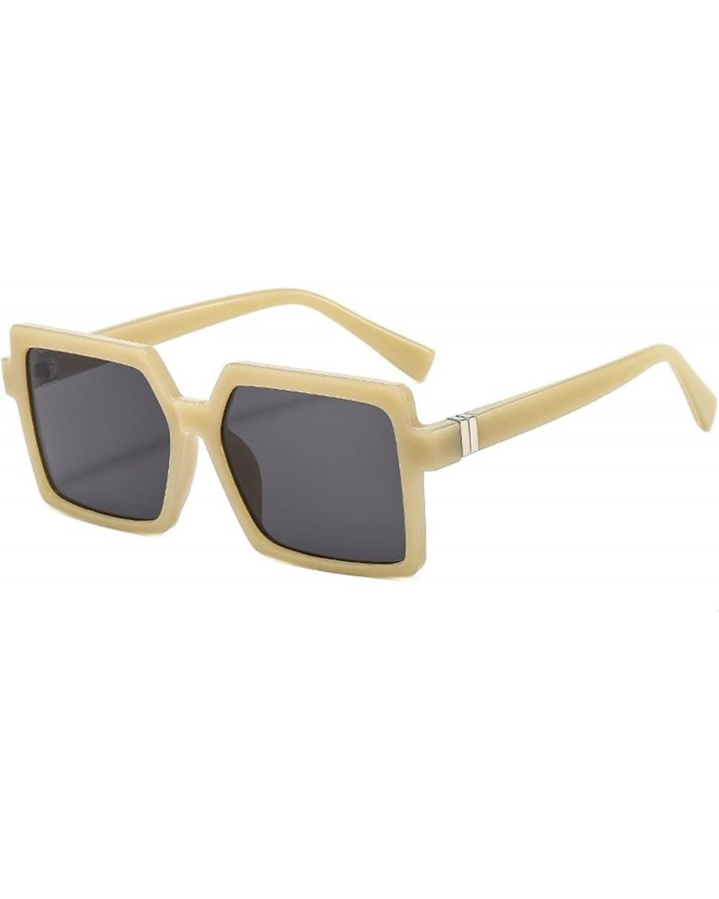 Men and women retro outdoor large frame fashion decorative sunglasses A $17.02 Designer