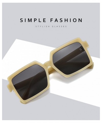 Men and women retro outdoor large frame fashion decorative sunglasses A $17.02 Designer