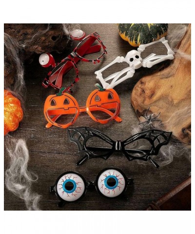 Halloween Glasses Masquerade Party Funny Eyewear Pumpkin Skull Scary Accessories (B) I $7.40 Designer