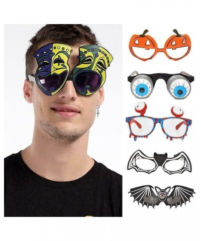 Halloween Glasses Masquerade Party Funny Eyewear Pumpkin Skull Scary Accessories (B) I $7.40 Designer