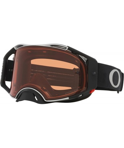 Airbrake MX Goggle One Size Tuff Blocks Black Gunmetal Strap/Prizm Mx Bronze Lens $84.28 Designer