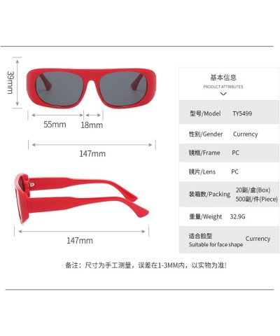 Retro Outdoor Square Driving Men's Sports UV400 Sunglasses D $16.11 Sport