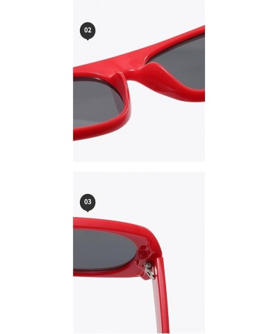 Retro Outdoor Square Driving Men's Sports UV400 Sunglasses D $16.11 Sport