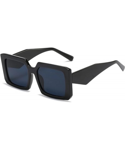 Square Frame Outdoor Vacation Sunglasses Gift for Men and Women (Color : 5, Size : 1) 1 1 $12.21 Wayfarer