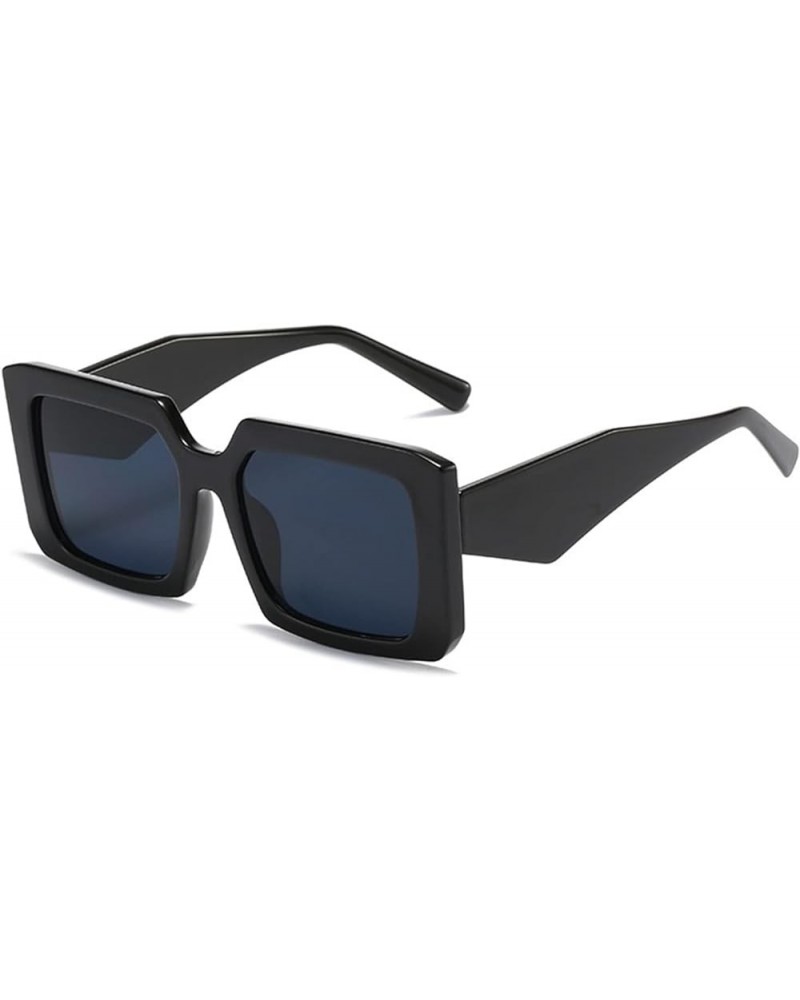 Square Frame Outdoor Vacation Sunglasses Gift for Men and Women (Color : 5, Size : 1) 1 1 $12.21 Wayfarer