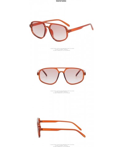 Retro Street Shooting Decorative Sunglasses Men and Women Outdoor Vacation (Color : A, Size : 1) 1 F $17.39 Designer