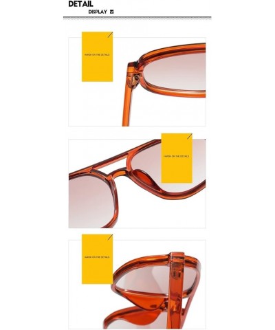 Retro Street Shooting Decorative Sunglasses Men and Women Outdoor Vacation (Color : A, Size : 1) 1 F $17.39 Designer