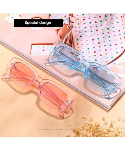 Retro Oval Frame Men and Women Fashion Small Frame Decorative Sunglasses (Color : 3, Size : 1) 1 16 $11.86 Designer