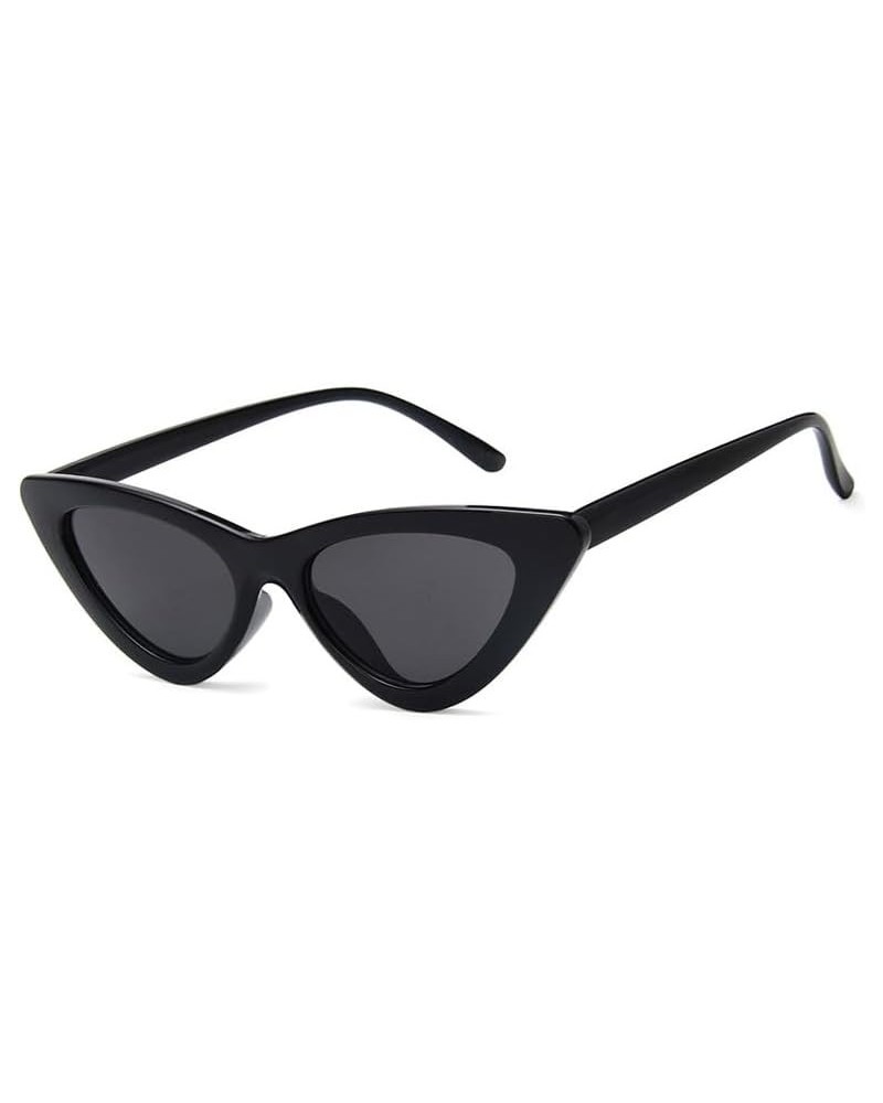 Retro Cat Eye Sunglasses Stylish Design Women Shades Metal Hinge Goggles Outdoor UV400 Sun Glasses for Ladies Black Grey $6.1...