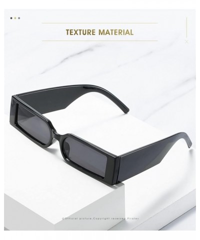 Small Frame Men and Women Sunglasses Fashion Hip-hop Outdoor Sunshade Party Decoration (Color : A, Size : Medium) Medium F $1...