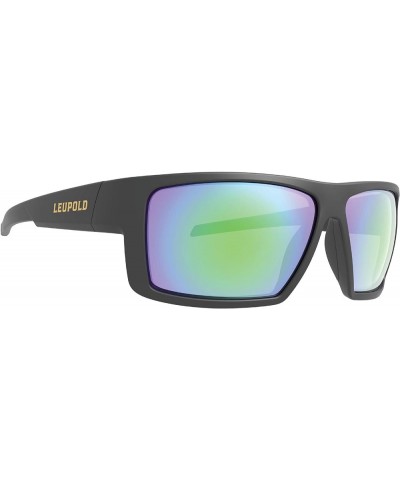 Switchback Performance Eyewear with Polarized Lenses Emerald Mirror Polarized Matte Black $74.36 Designer