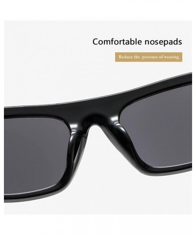 Oval Frame Small Frame Fashion Sunglasses Men and Women Outdoor Vacation Decorative Sunglasses (Color : E, Size : 1) 1 B $12....