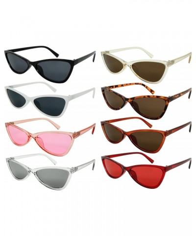 Edge I-Wear Plastic Fashion Women Sunglasses Cateye w/Flat Color Lens 34169-FLSD-5(CLY.sd2) $8.31 Cat Eye