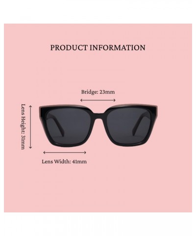 Luminex UV400 Shades - Lightweight, Anti-Glare Polarized Lenses for Driving, Beach, and Fashion Black $9.17 Square