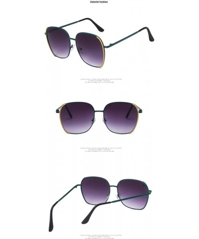 Men's and Women's Fashionable Large Frame Sunglasses for Outdoor Vacation (Color : B, Size : 1) 1A $15.22 Designer