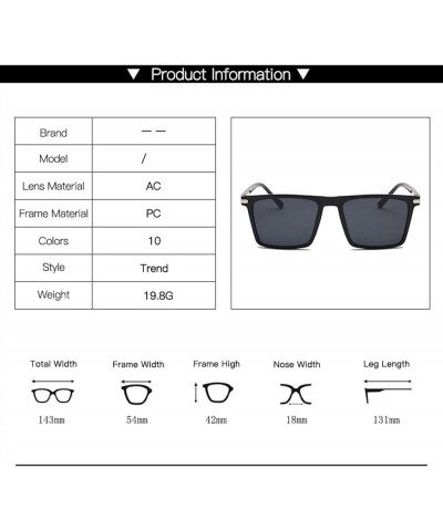 Men's Sports Fashion Driving Outdoor Vacation Sunglasses Gift (Color : I, Size : 1) 1 G $20.16 Sport