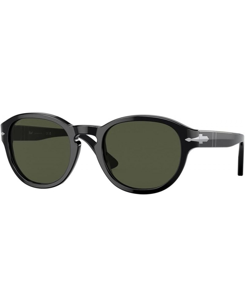 Sunglasses PO 3304 S 95/31 Black $64.99 Oval