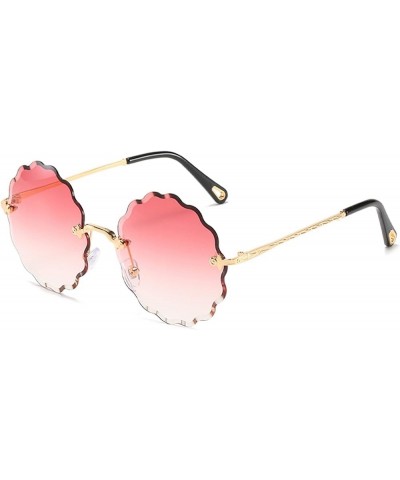 Frameless Fashion Women Sunglasses Outdoor Vacation Decorative Sunglasses Sunglasses Womens (Color : 3, Size : One Size) One ...