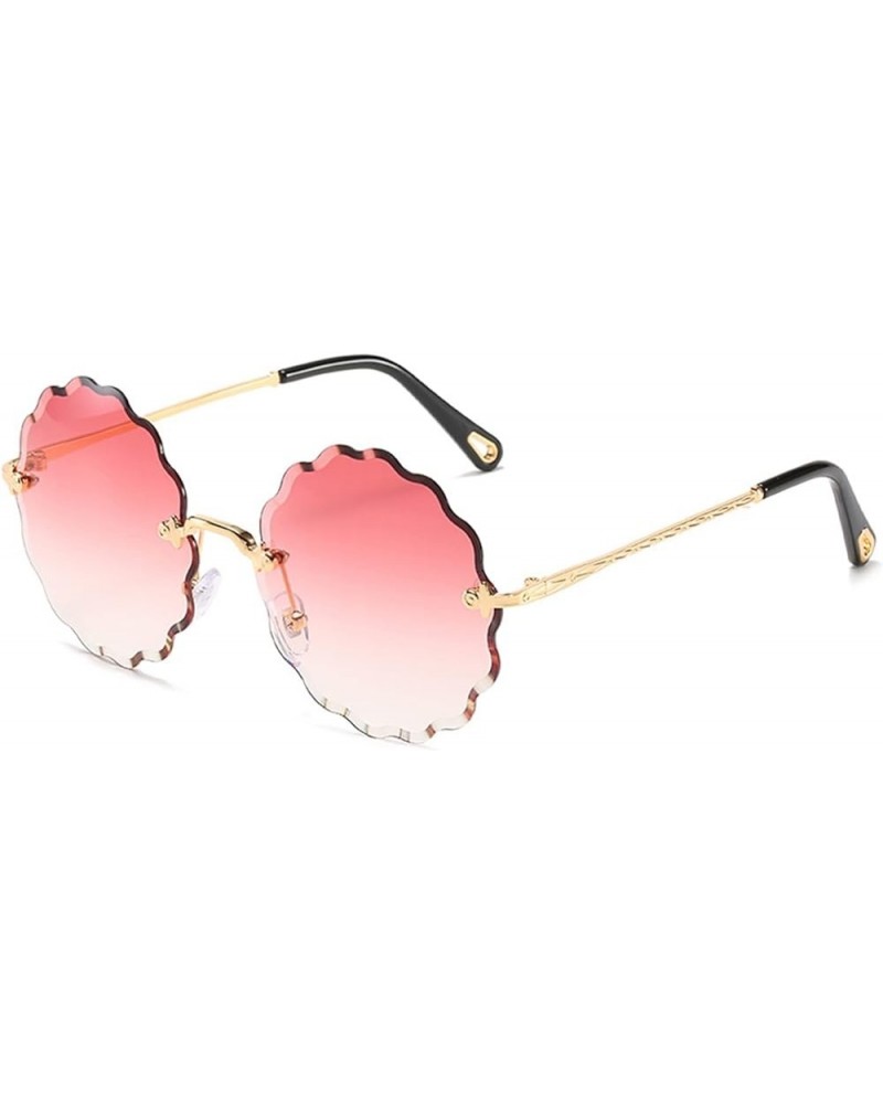 Frameless Fashion Women Sunglasses Outdoor Vacation Decorative Sunglasses Sunglasses Womens (Color : 3, Size : One Size) One ...