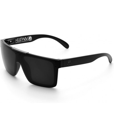 Quatro Sunglasses Black With Black Black $33.00 Shield