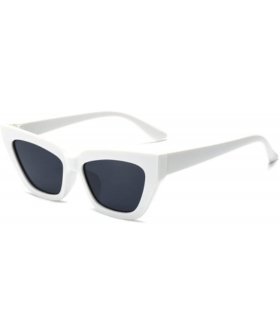 Retro Cat-Eye Outdoor Vacation Fashion Decoration Sunglasses for Men and Women (Color : C, Size : 1) 1 E $16.33 Designer