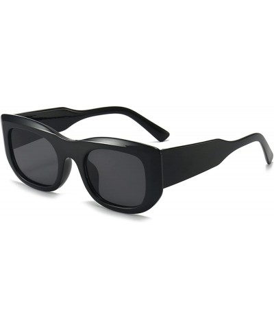 Retro Square Outdoor Vacation Driving Decorative Sunglasses (Color : H, Size : 1) 1 D $14.75 Designer