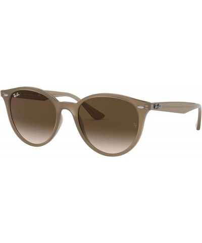 Rb4305 Round Sunglasses Opal Beige/Brown Gradient $45.42 Wayfarer