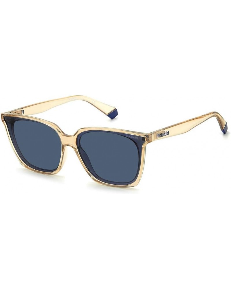 Sunglasses PLD 6160 / S 10A / C3 sunglasses Woman color Beige blue lens size 62 mm $14.03 Cat Eye