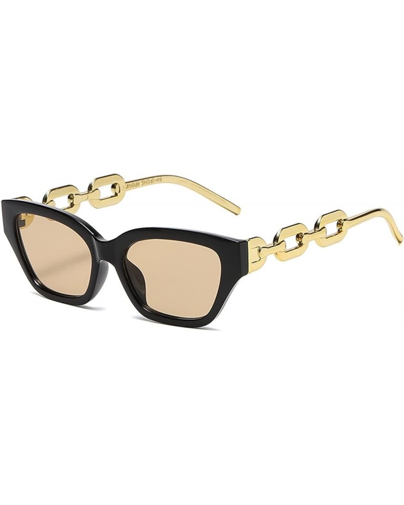 Classic Small Frame Women Retro Fashion Decorative Sunglasses (Color : C, Size : 1) 1 B $17.51 Designer