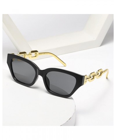 Classic Small Frame Women Retro Fashion Decorative Sunglasses (Color : C, Size : 1) 1 B $17.51 Designer