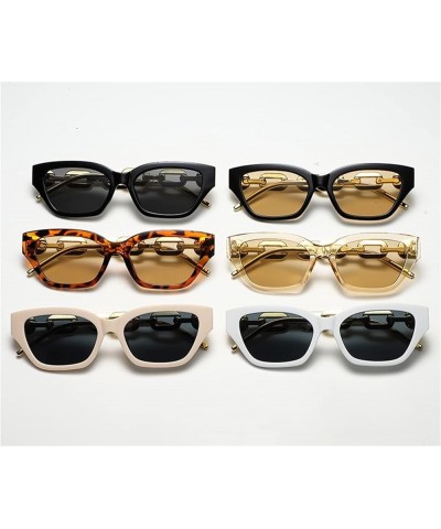 Classic Small Frame Women Retro Fashion Decorative Sunglasses (Color : C, Size : 1) 1 B $17.51 Designer