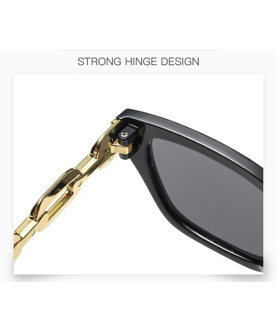 Classic Small Frame Women Retro Fashion Decorative Sunglasses (Color : C, Size : 1) 1 B $17.51 Designer